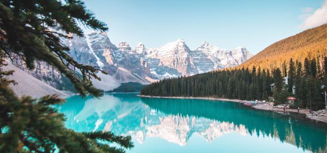 Lake and Mountains